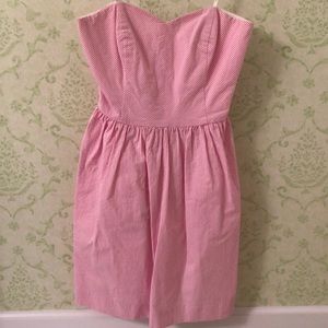 Strapless Seersucker Lily Pulitzer Dress